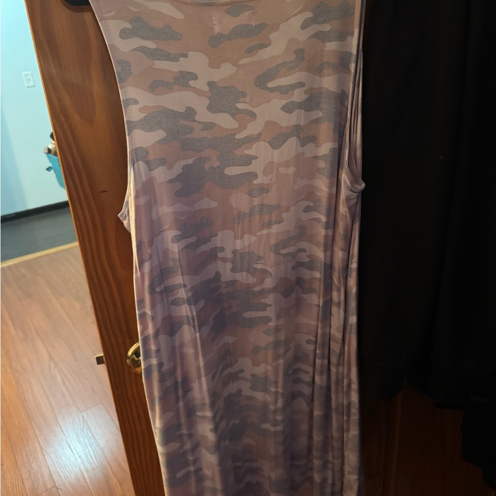 Maurices Purple Camo Dress